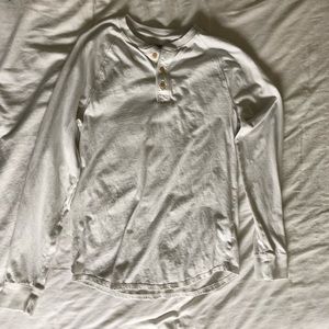 thin white long sleeve